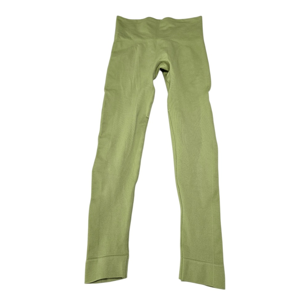SET ACTIVE Bundle XS Sportbody Romper Teal Bodysuit Lime Green Ribbed Leggings - Picture 5 of 15